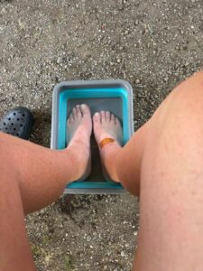 Bijna de hele vakantie was het heet, bloedheet!